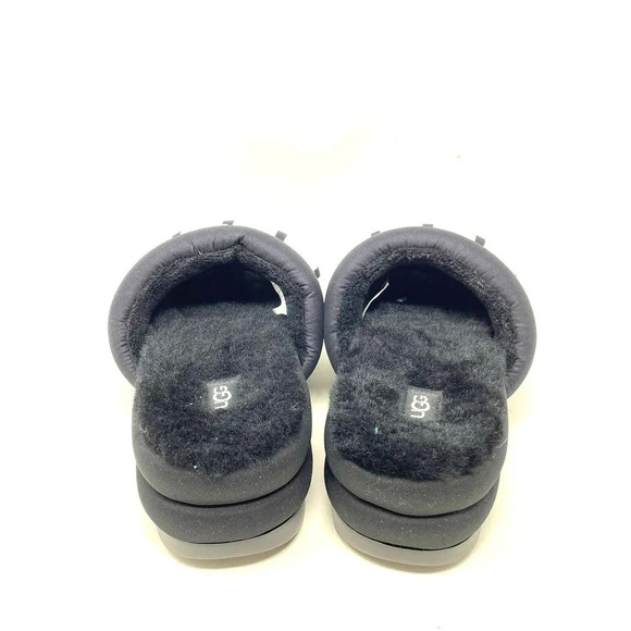 UGG‎ Maxi Genuine Shearling Lined Sandal Black Size US 9 - Picture 4 of 7